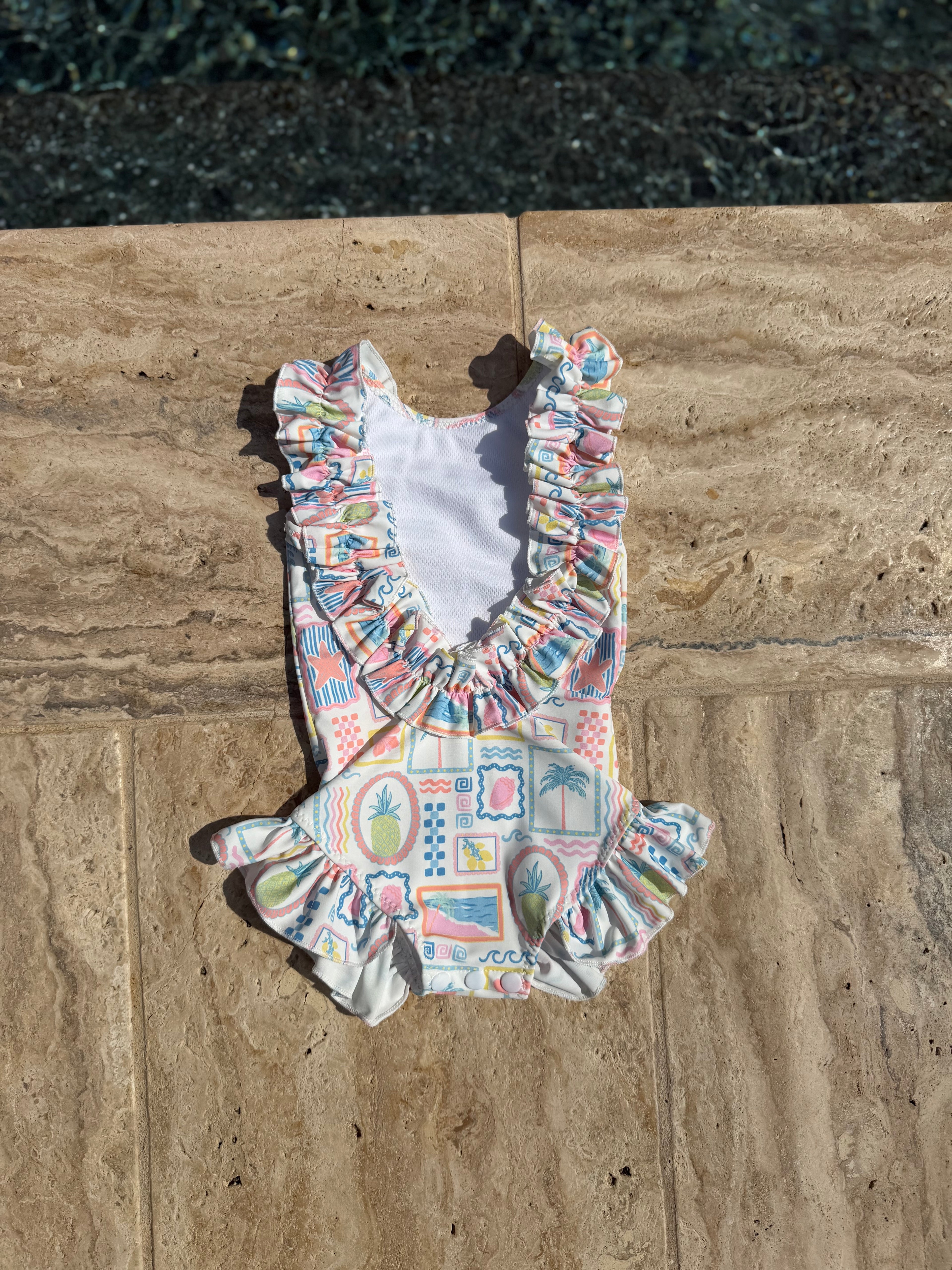 Sunny Shoreline Swim Suit