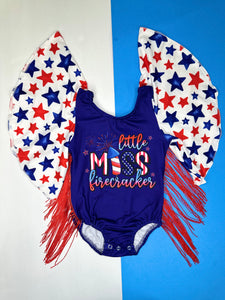 Little Miss Firecracker Leo/Top