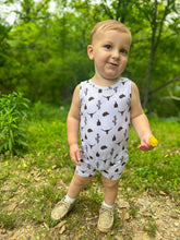 Load image into Gallery viewer, Cowboy Tank Top Romper
