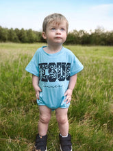 Load image into Gallery viewer, Jesus Saves bubble romper
