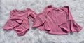 Light Pink Bell Sleeve Leo/Top