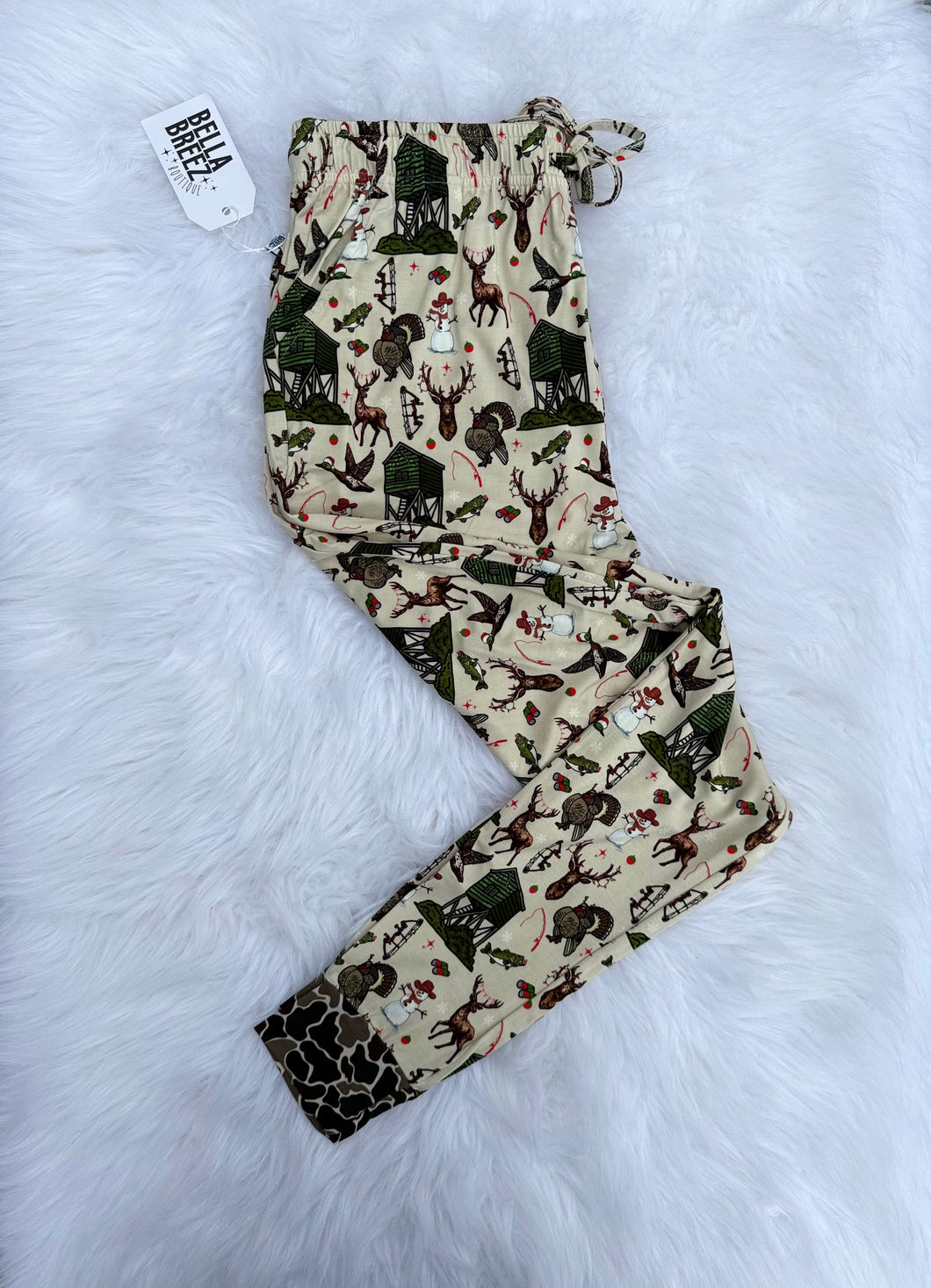 Holiday Huntin' Adult Bamboo Joggers