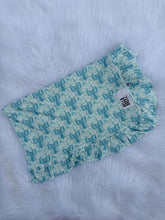 Load image into Gallery viewer, Blue Ribbon Dreams Ruffled Bamboo Blanket
