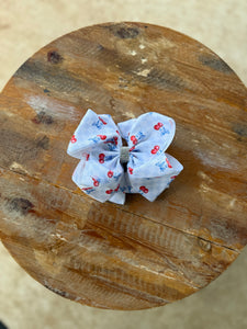 4th Of July 7.5 inch bedazzled bows