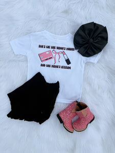 Daddy's Money & Mama's Attitude T-Shirts & Onesies