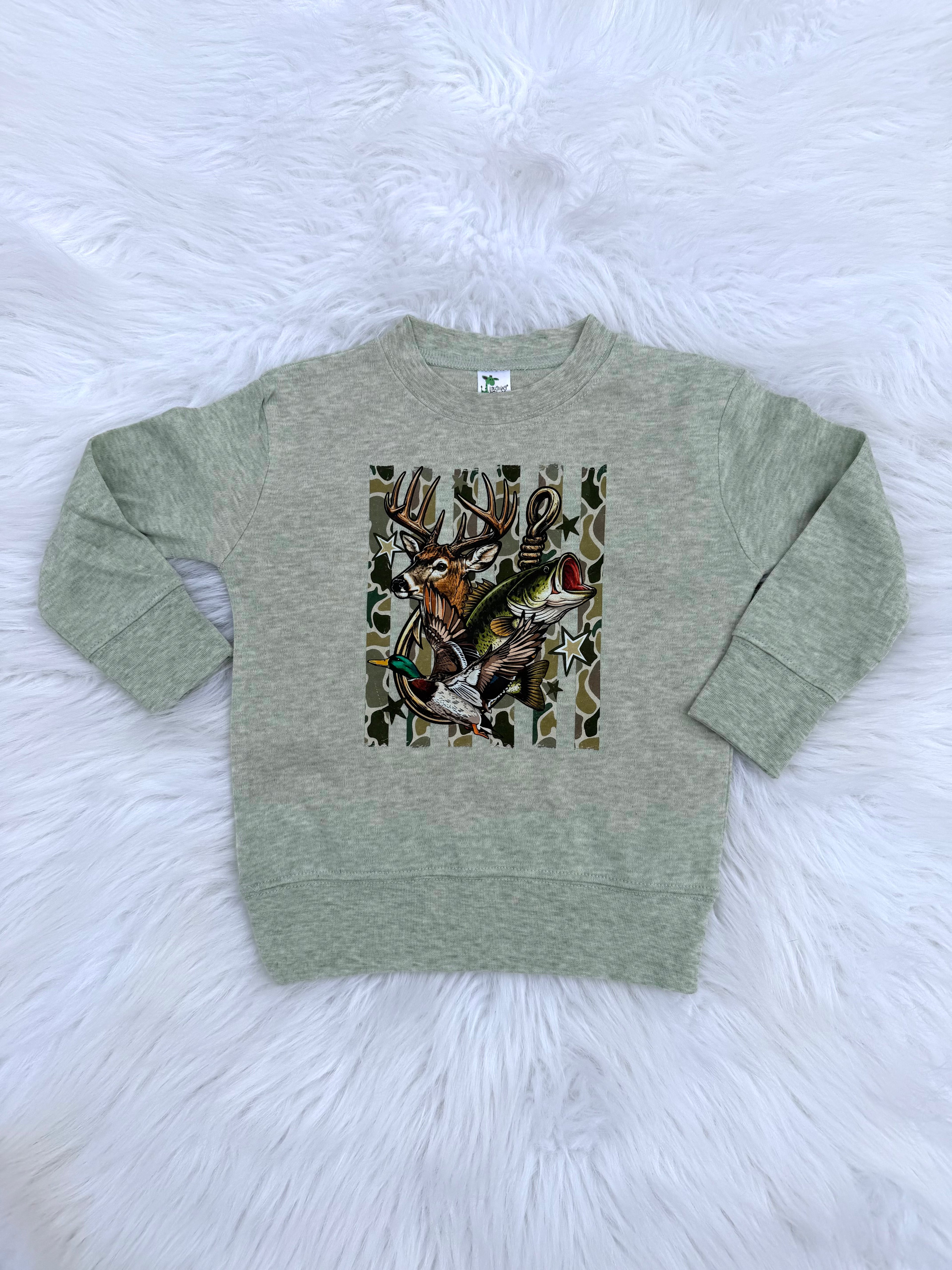 Hunting & Fishing Romper or Shirt