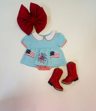 Load image into Gallery viewer, All American Girl Romper
