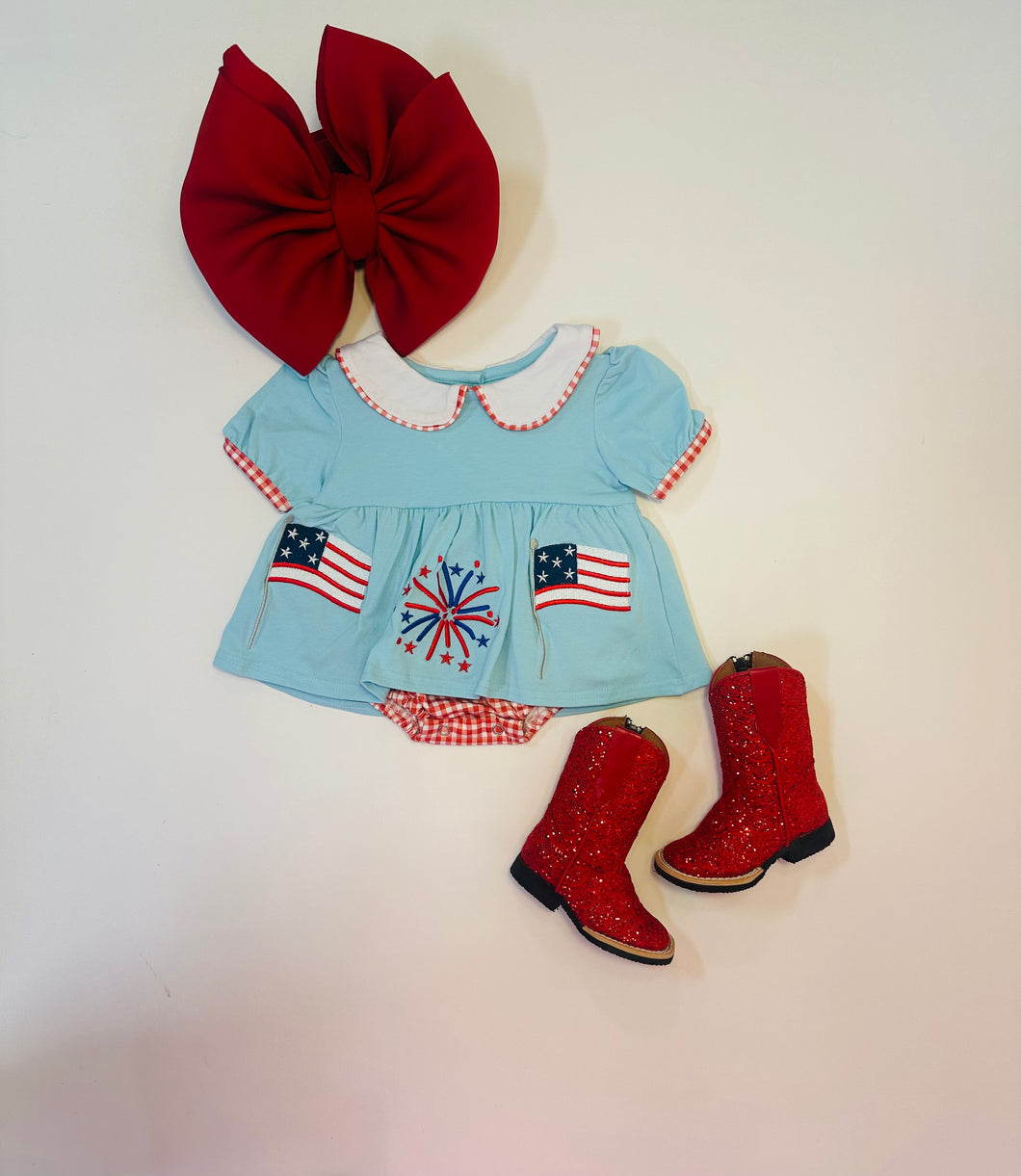 All American Girl Romper