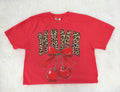 Mama Cheetah Bedazzled Tee  (FINAL SALE)