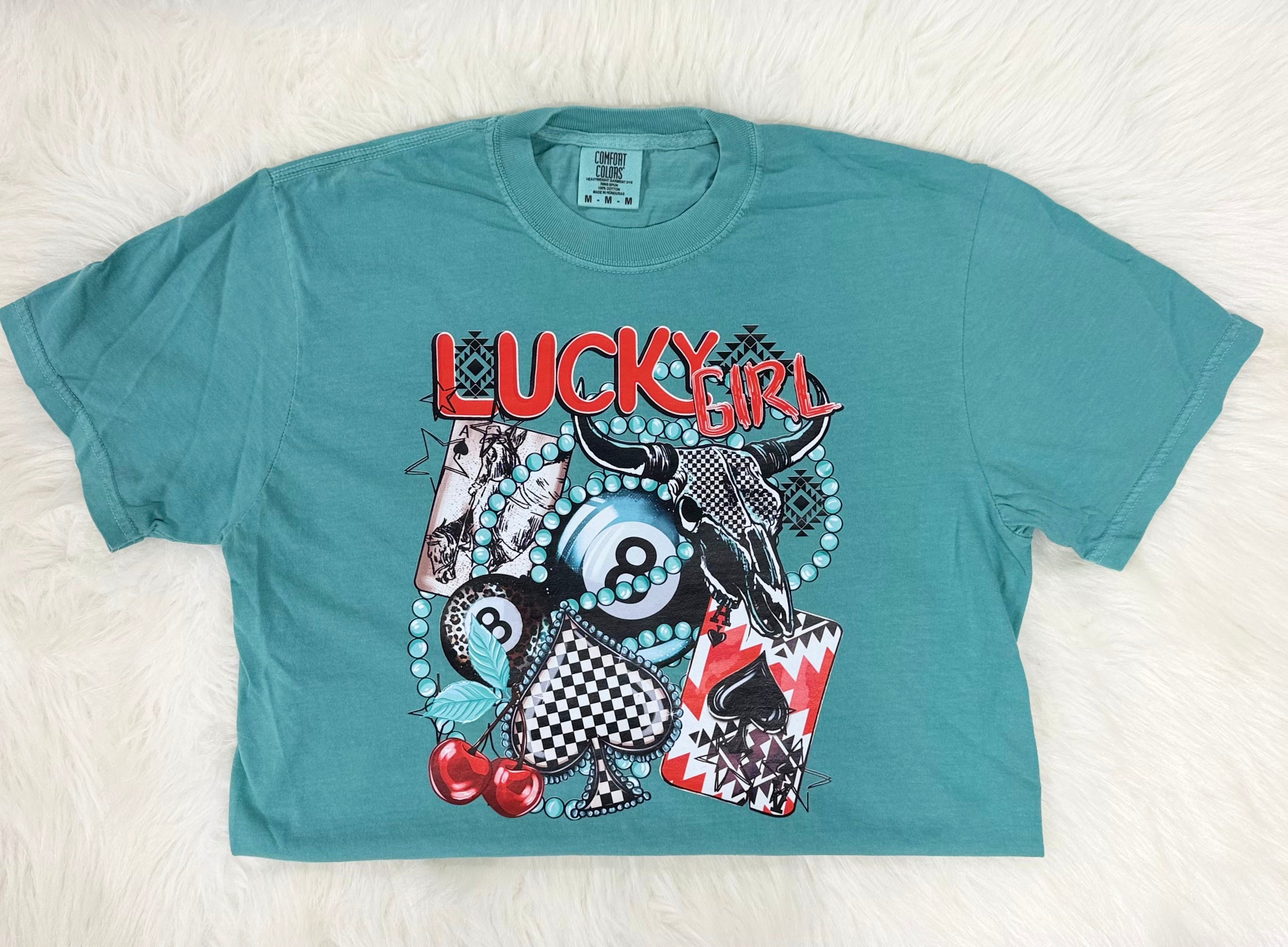 Lucky Girl Women’s Tee FINAL SALE)