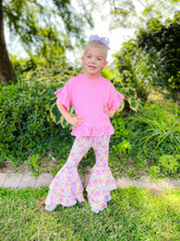 Load image into Gallery viewer, Pencil Me Pretty Double Bell Bottoms
