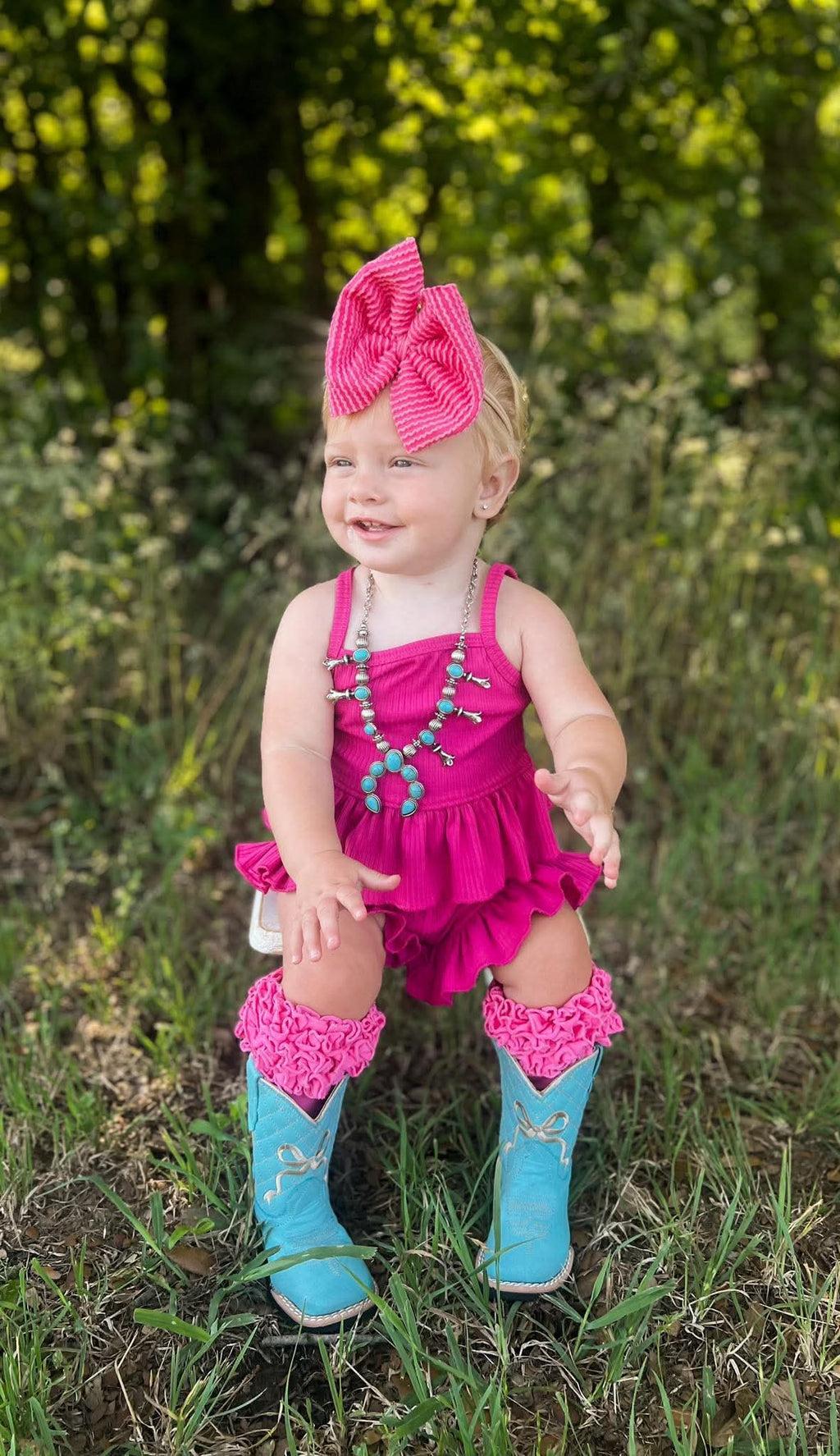 Pink Ruffle Set