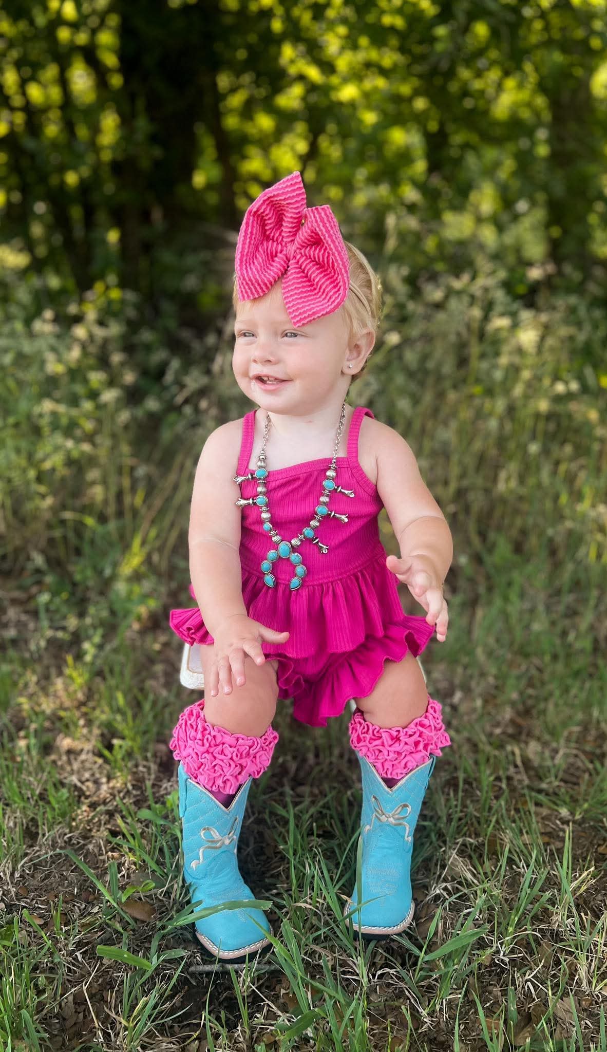 Pink Ruffle Set
