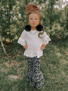PREORDER Camo Double Bell Bottoms
