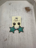Western Star Earrings (5 colors) (FINAL SALE)