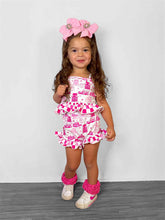 Load image into Gallery viewer, Pink Route BB Ruffled Set (FINAL SALE)
