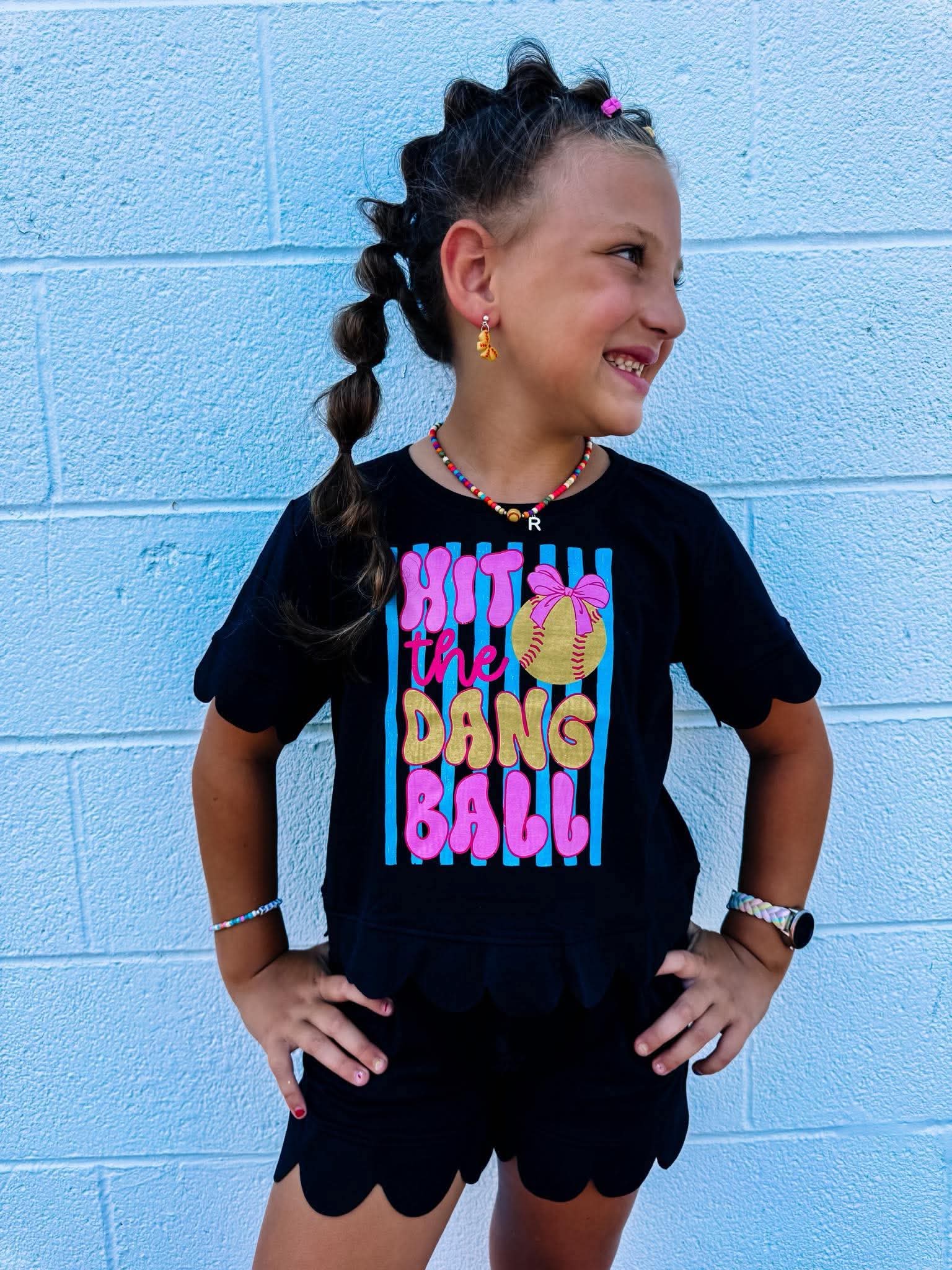 Hit the Dang Ball Scalloped Set