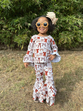 Load image into Gallery viewer, Fall Bows Double Bell Bottoms
