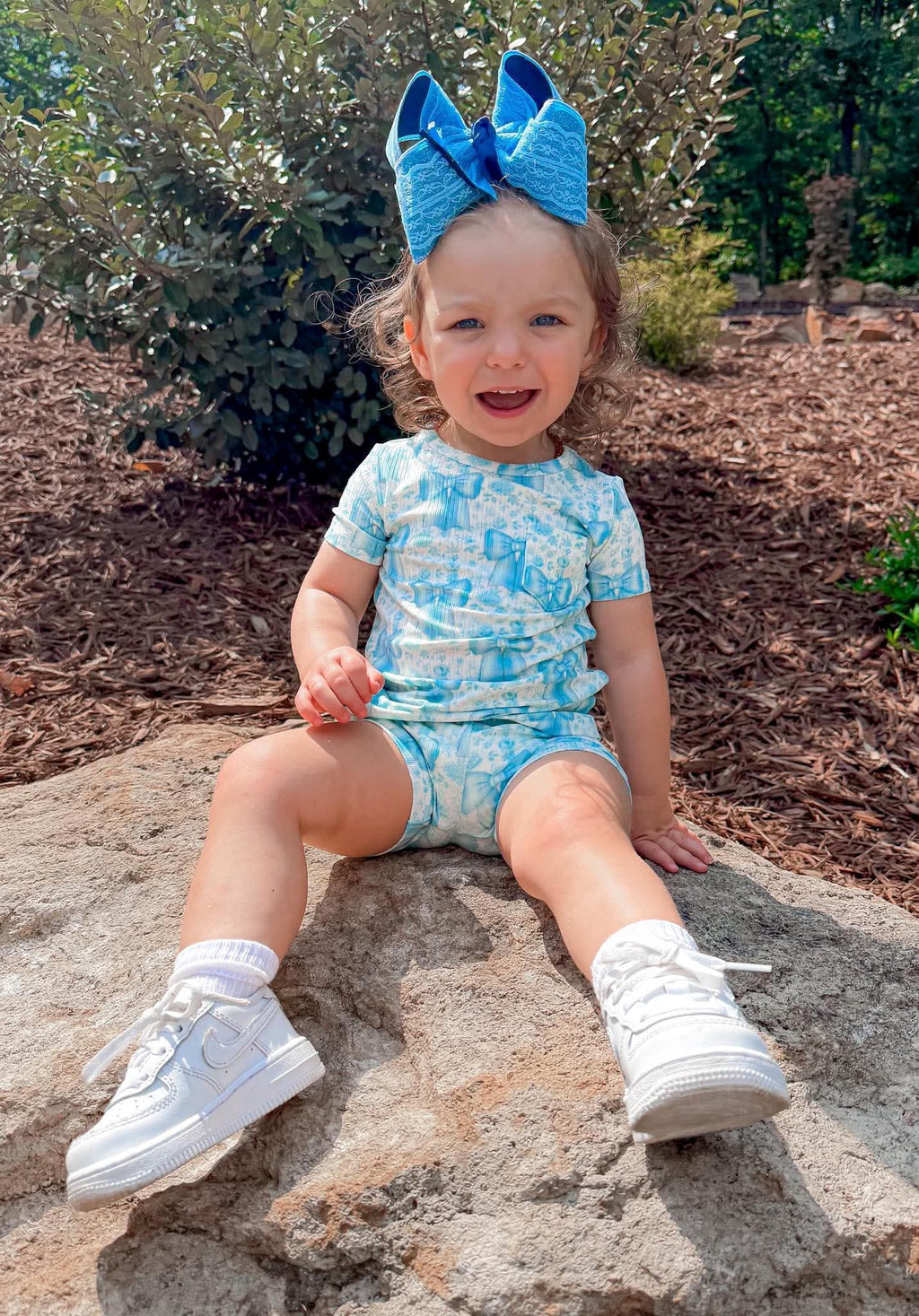 Blue Ribbon Dreams Bamboo Shortie Romper