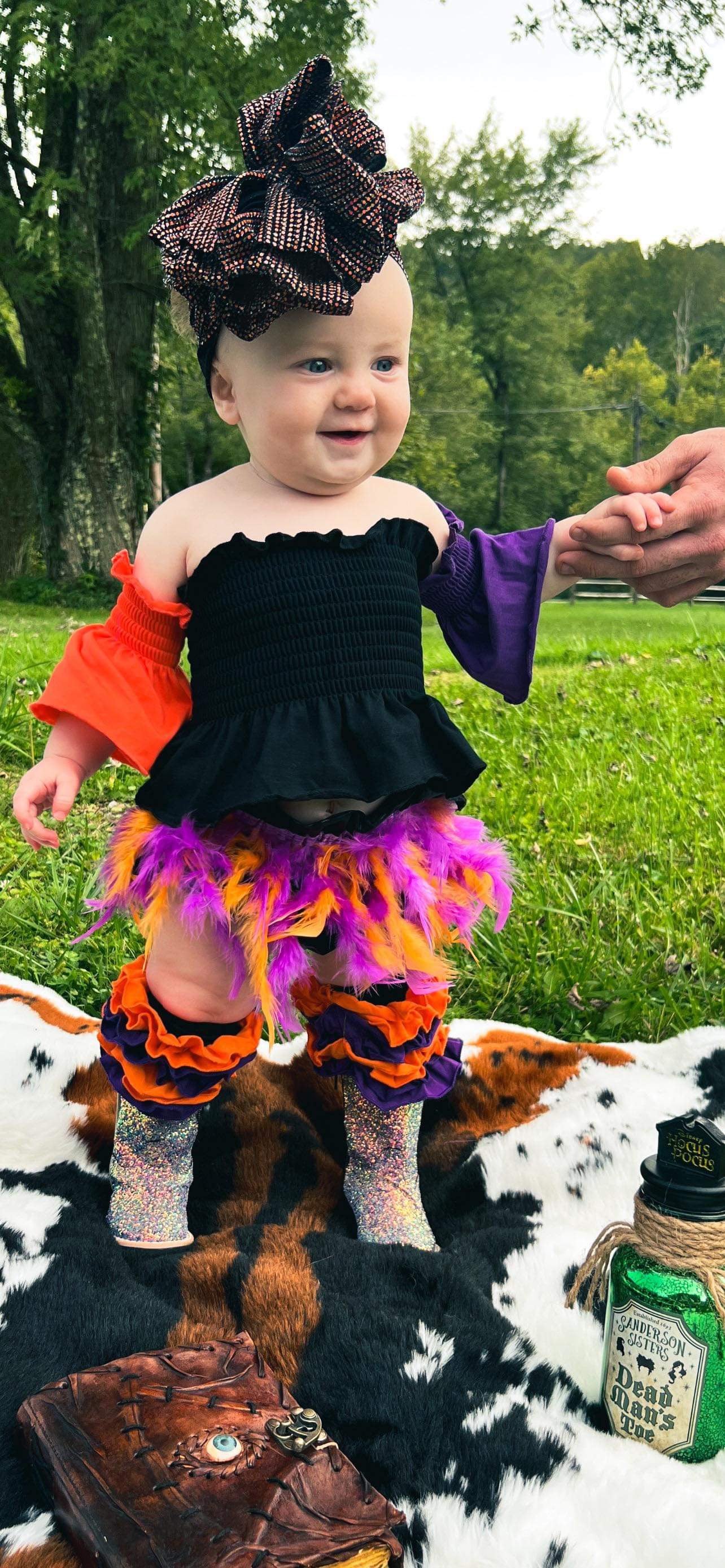 Halloween Scrunch Top (FINAL SALE)