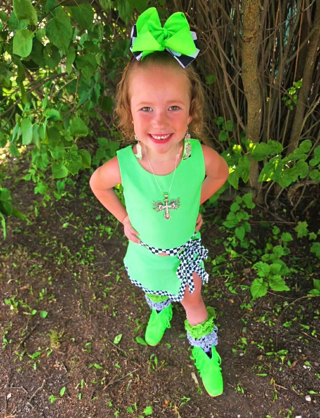 Neon Nitro Mommy & Me Athletic Set