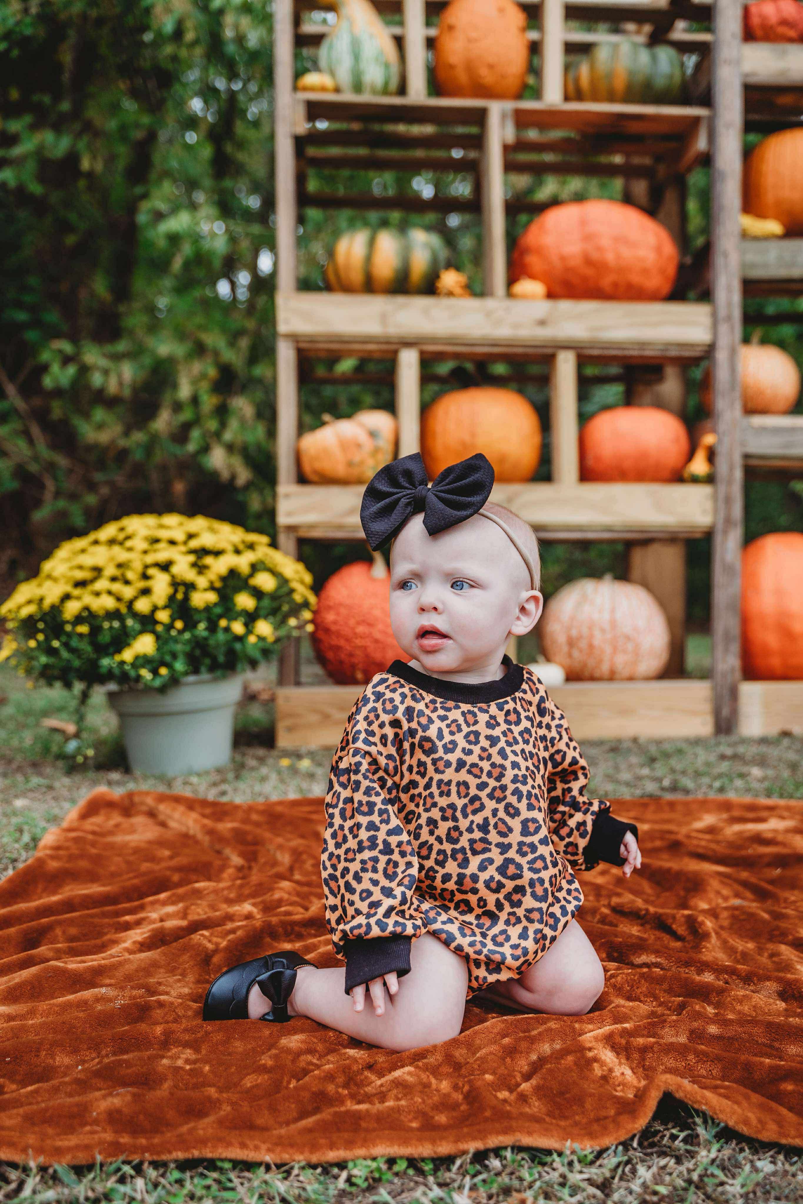Cheetah Bubble Romper