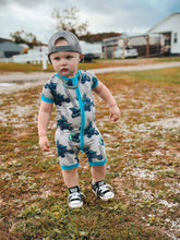 Load image into Gallery viewer, Quad Bamboo Shortie Romper
