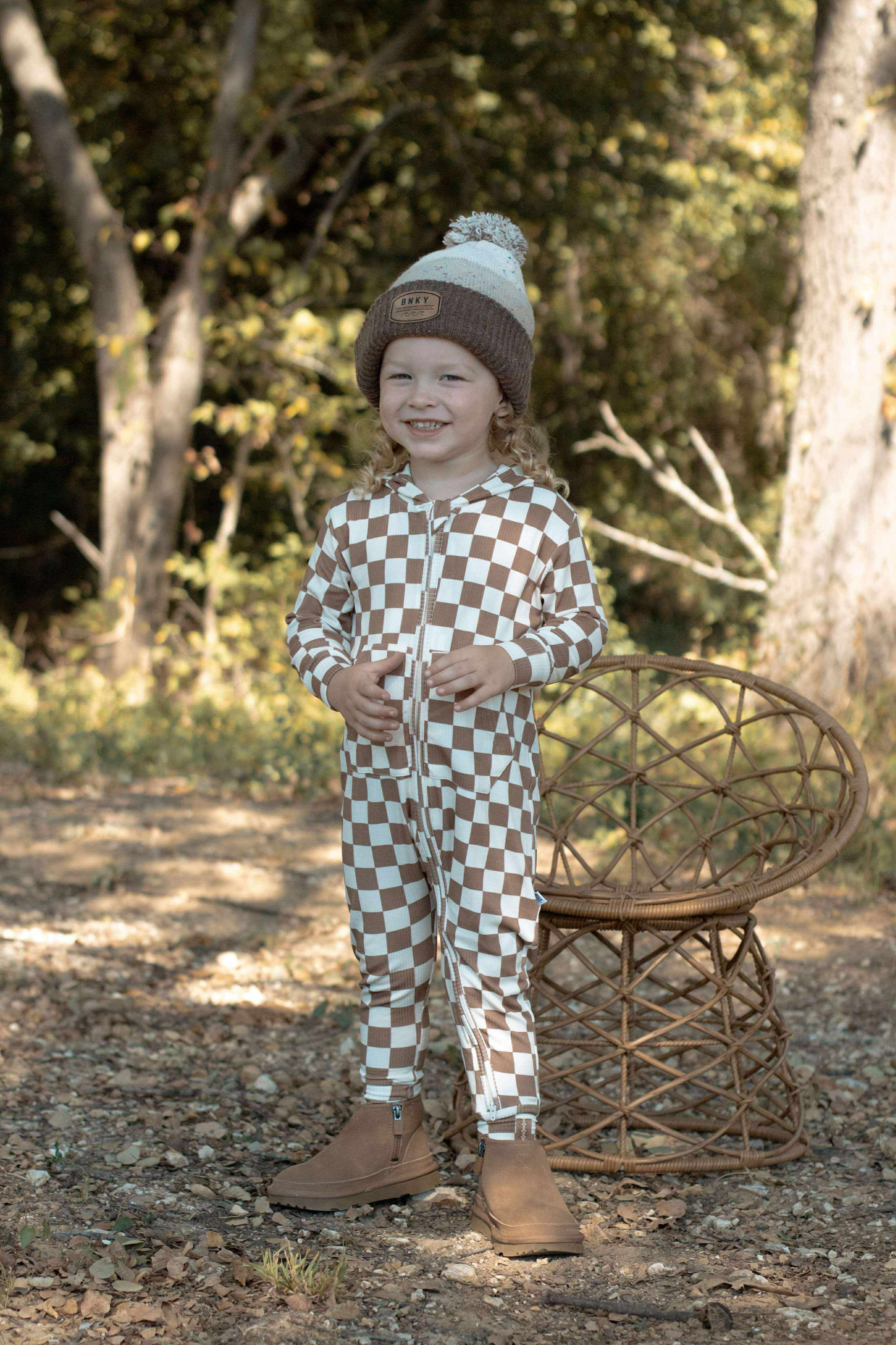 Hooded Bamboo Rompers (3 options)