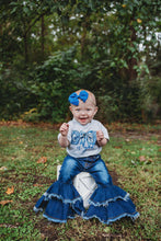 Load image into Gallery viewer, Rodeo Queen denim bells (5 options)
