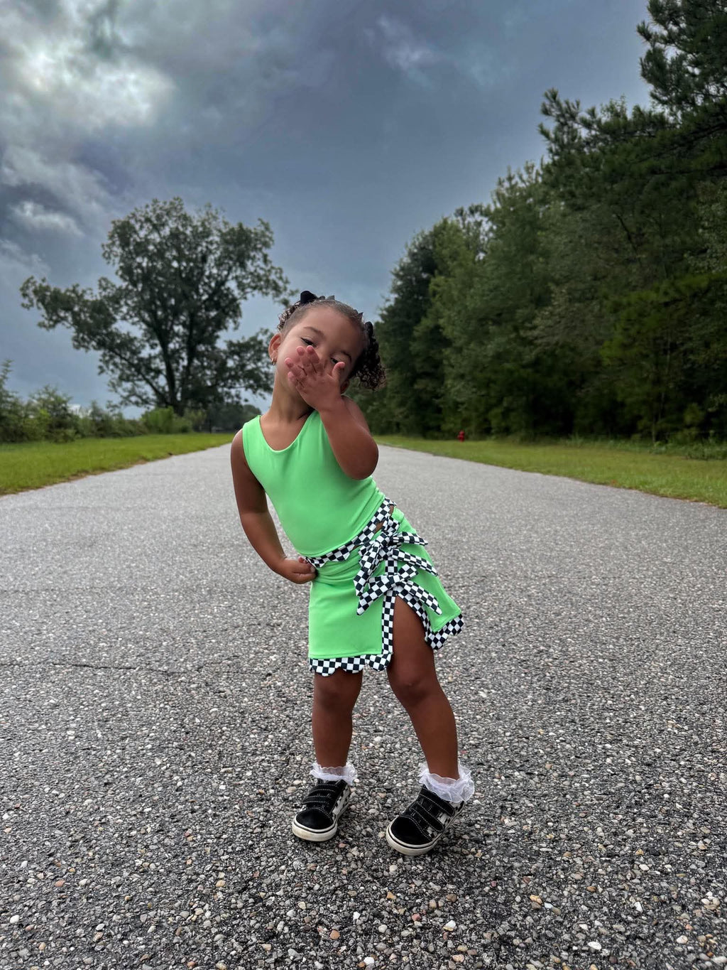 Neon Nitro Mommy & Me Athletic Set