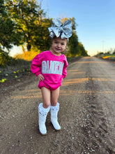 Load image into Gallery viewer, Game Day Bubble Romper (5 options)
