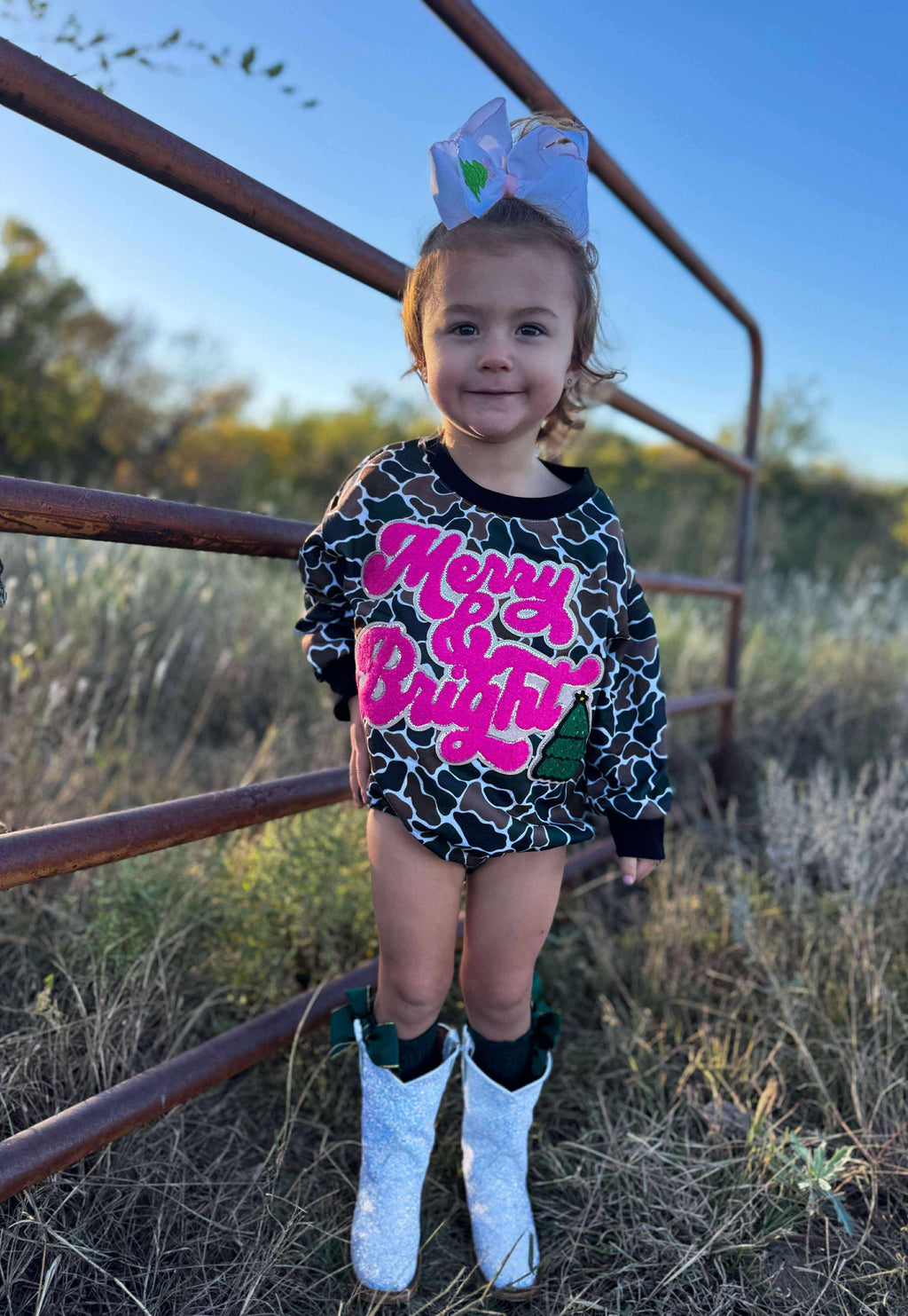 Merry & Bright Bubble Romper (3 options)
