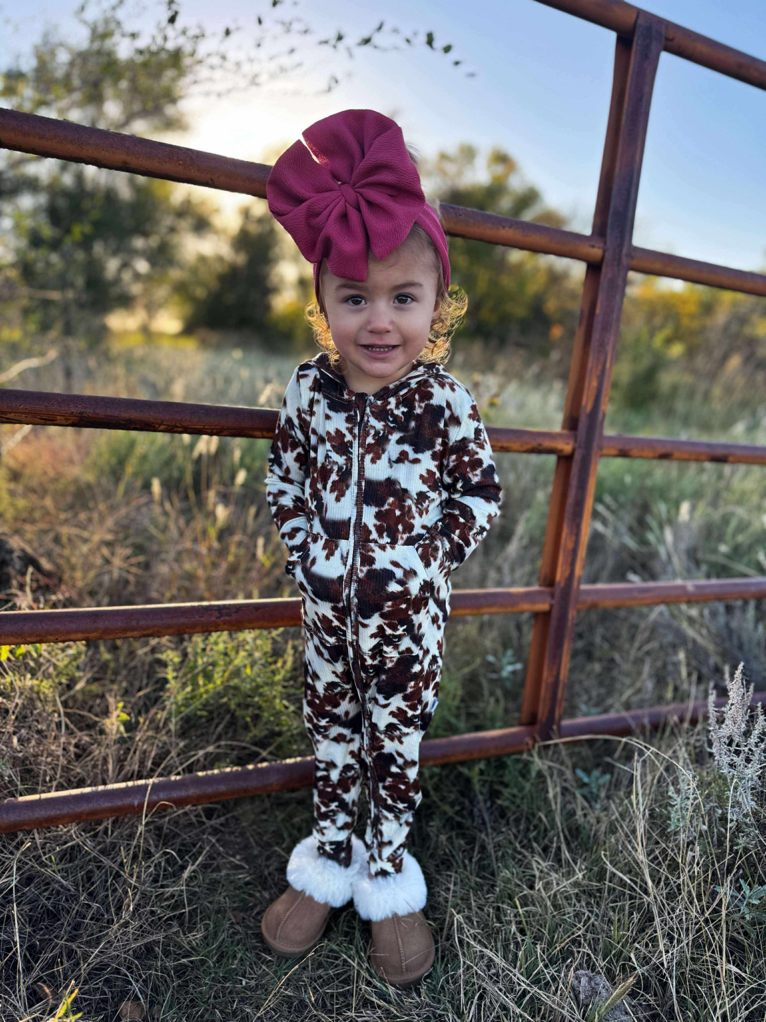 Hooded Bamboo Rompers (3 options)