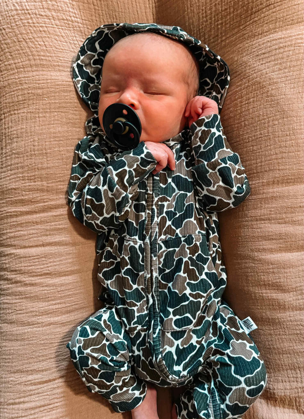 Hooded Bamboo Rompers (3 options)