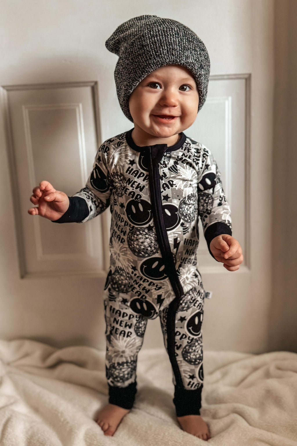 Happy New Year Bamboo Sleeper (FINAL SALE)