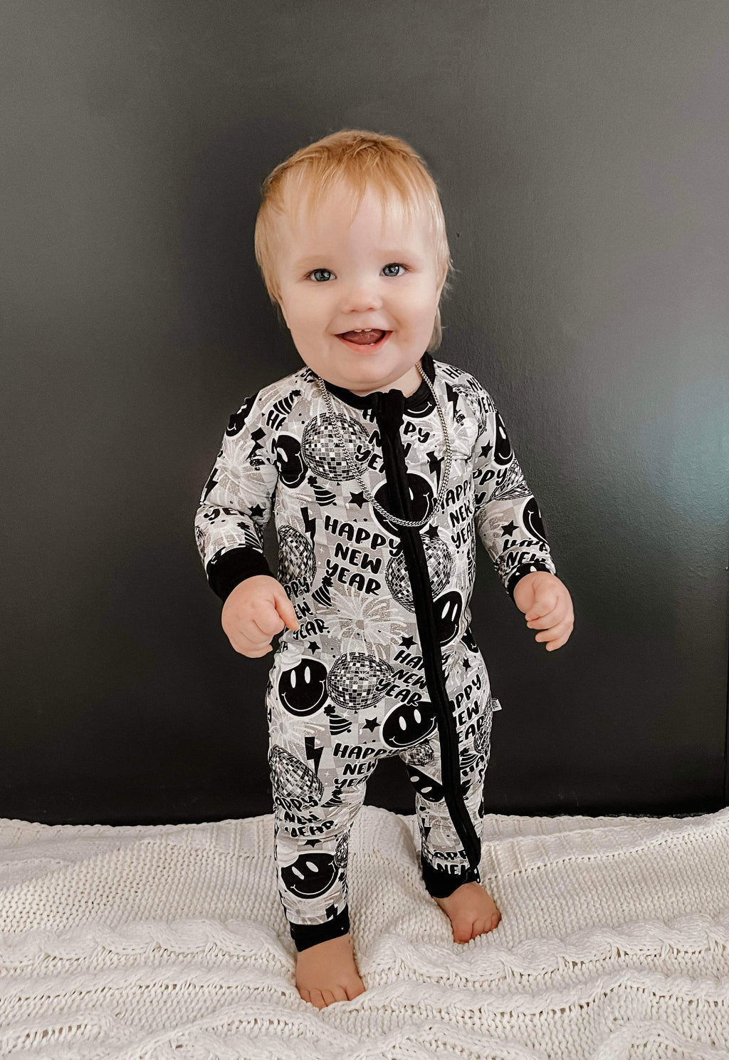 Happy New Year Bamboo Sleeper (FINAL SALE)