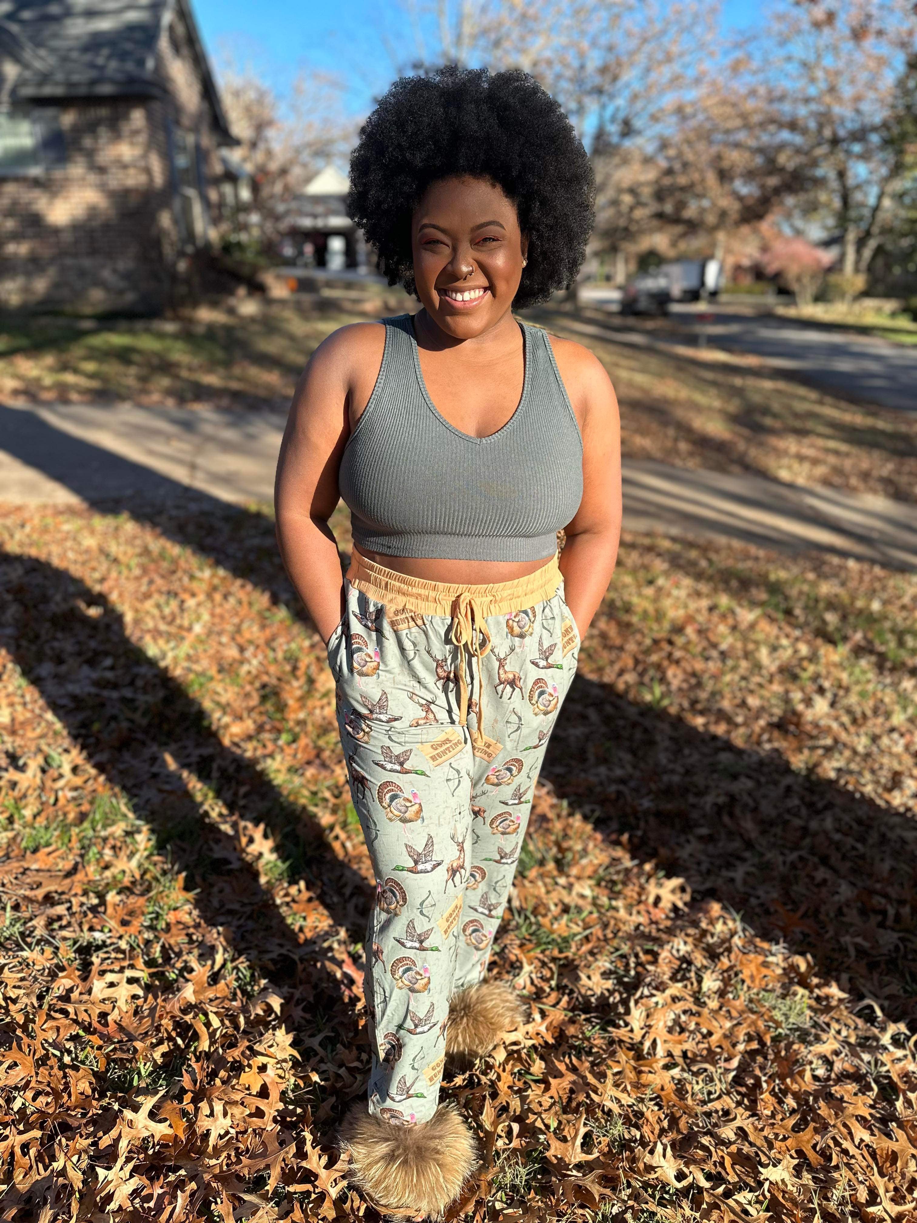 Hunting Adult Bamboo PJ Pants