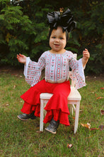 Load image into Gallery viewer, Hot Lava Double Bell Bottoms
