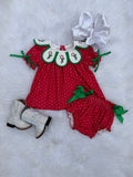 Sweet As Candy Cane Bloomer Set