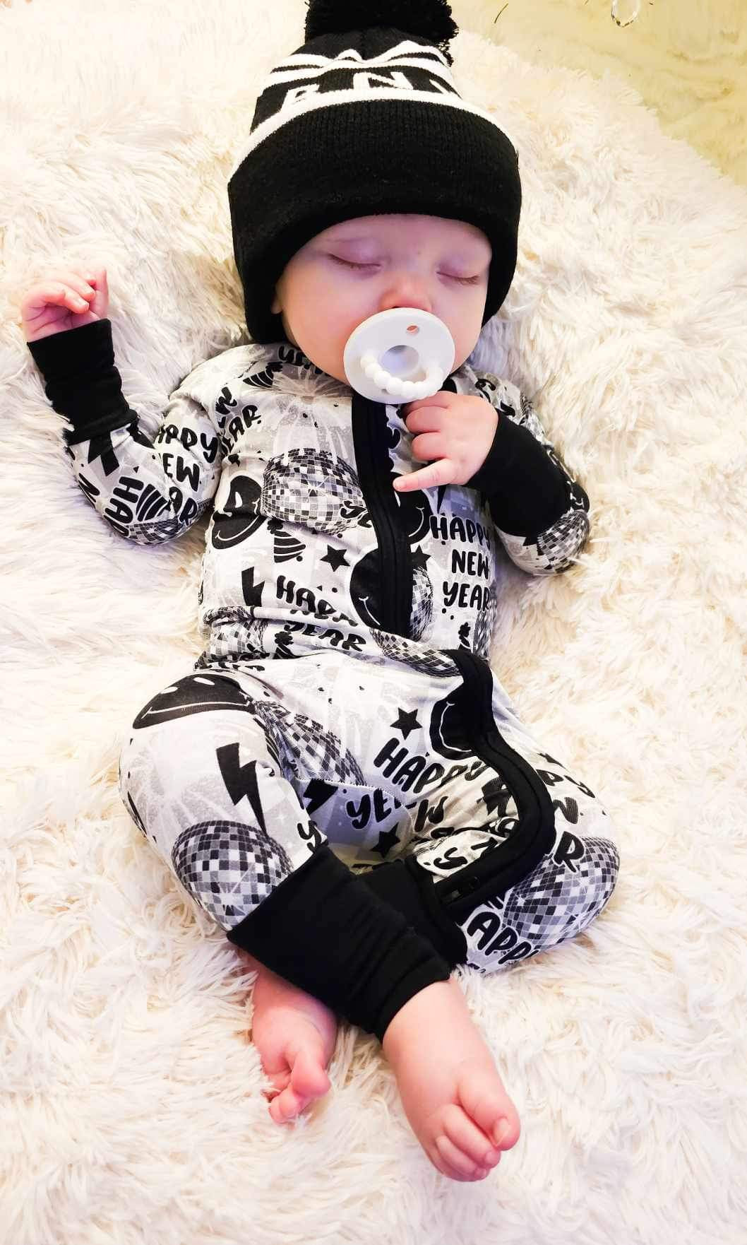 Happy New Year Bamboo Sleeper (FINAL SALE)