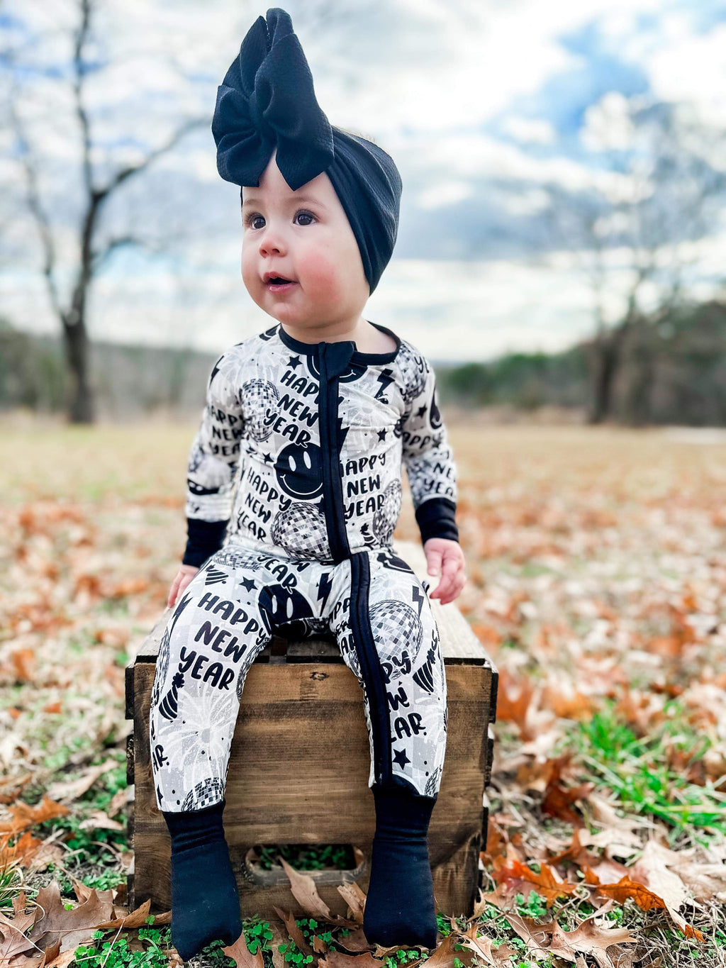 Happy New Year Bamboo Sleeper (FINAL SALE)