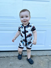 Load image into Gallery viewer, RZR Bamboo Shortie Romper
