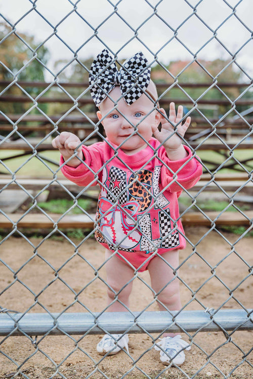 Baseball Bubble Romper