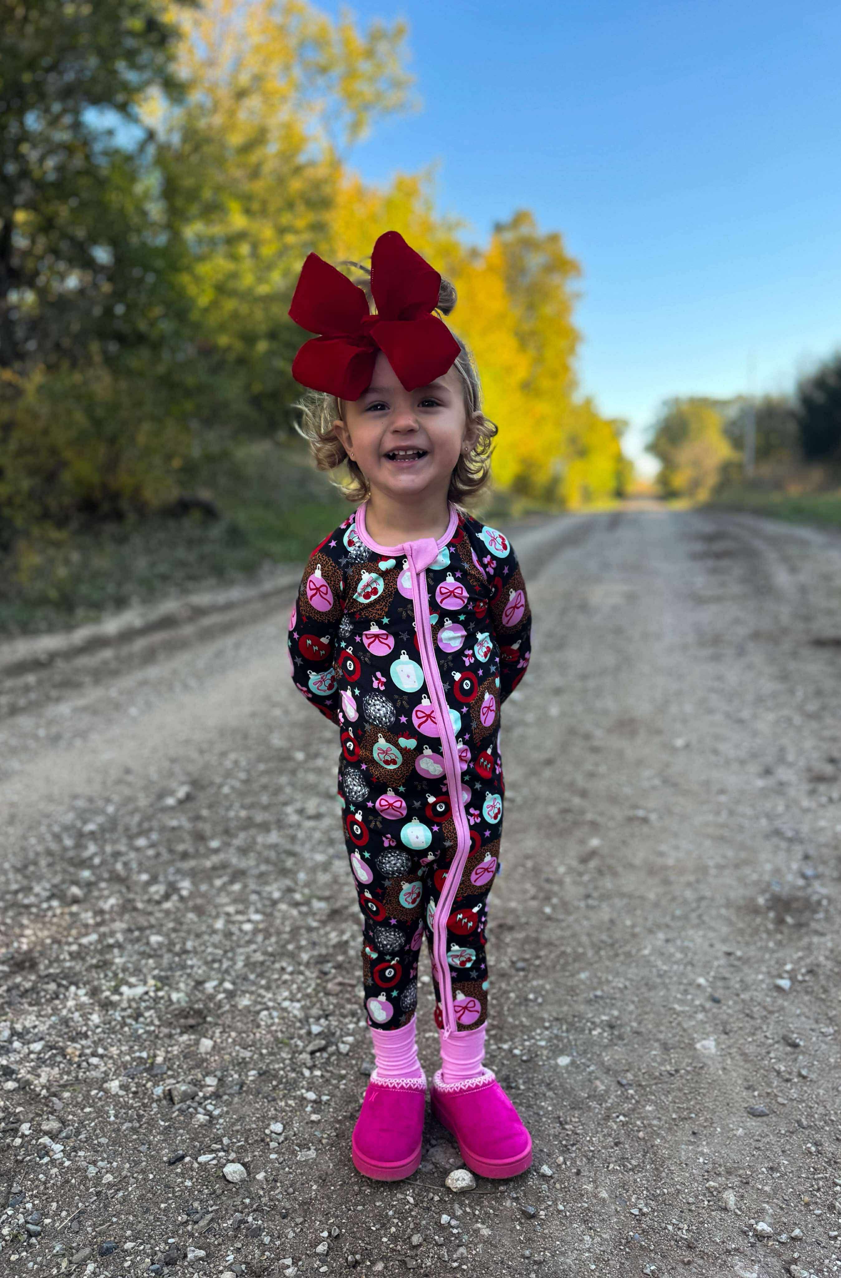 Cowgirl Christmas Bamboo Sleeper (FINAL SALE)