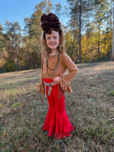 Load image into Gallery viewer, Hot Lava Double Bell Bottoms
