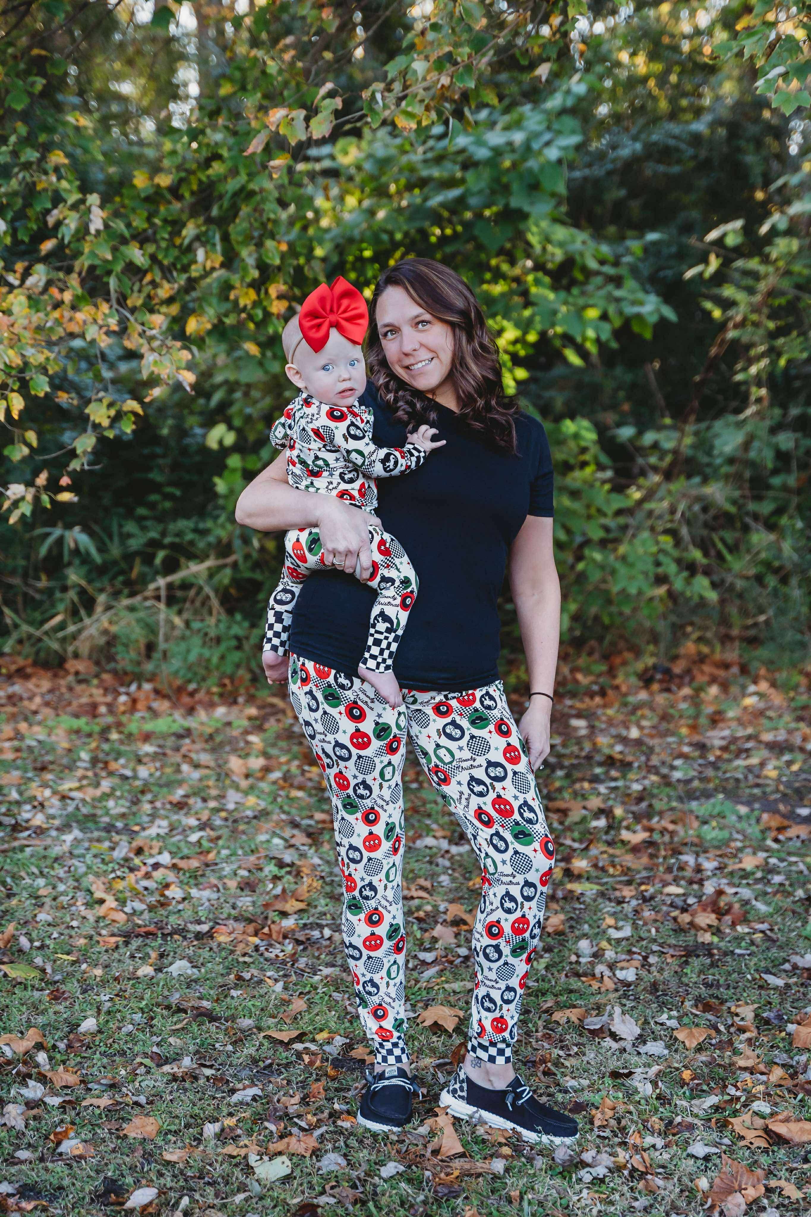 Holly Jolly Rodeo Adult Bamboo Joggers (FINAL SALE)