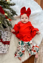 Load image into Gallery viewer, Coquette Christmas Double Bell Bottoms
