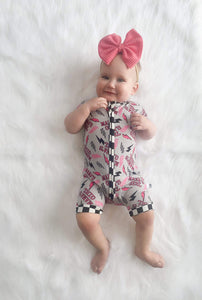 Mama's Girl Bamboo Shortie Romper