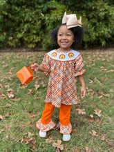 Load image into Gallery viewer, 3T Orange Plaid Thanksgiving Set (#12) (FINAL SALE)
