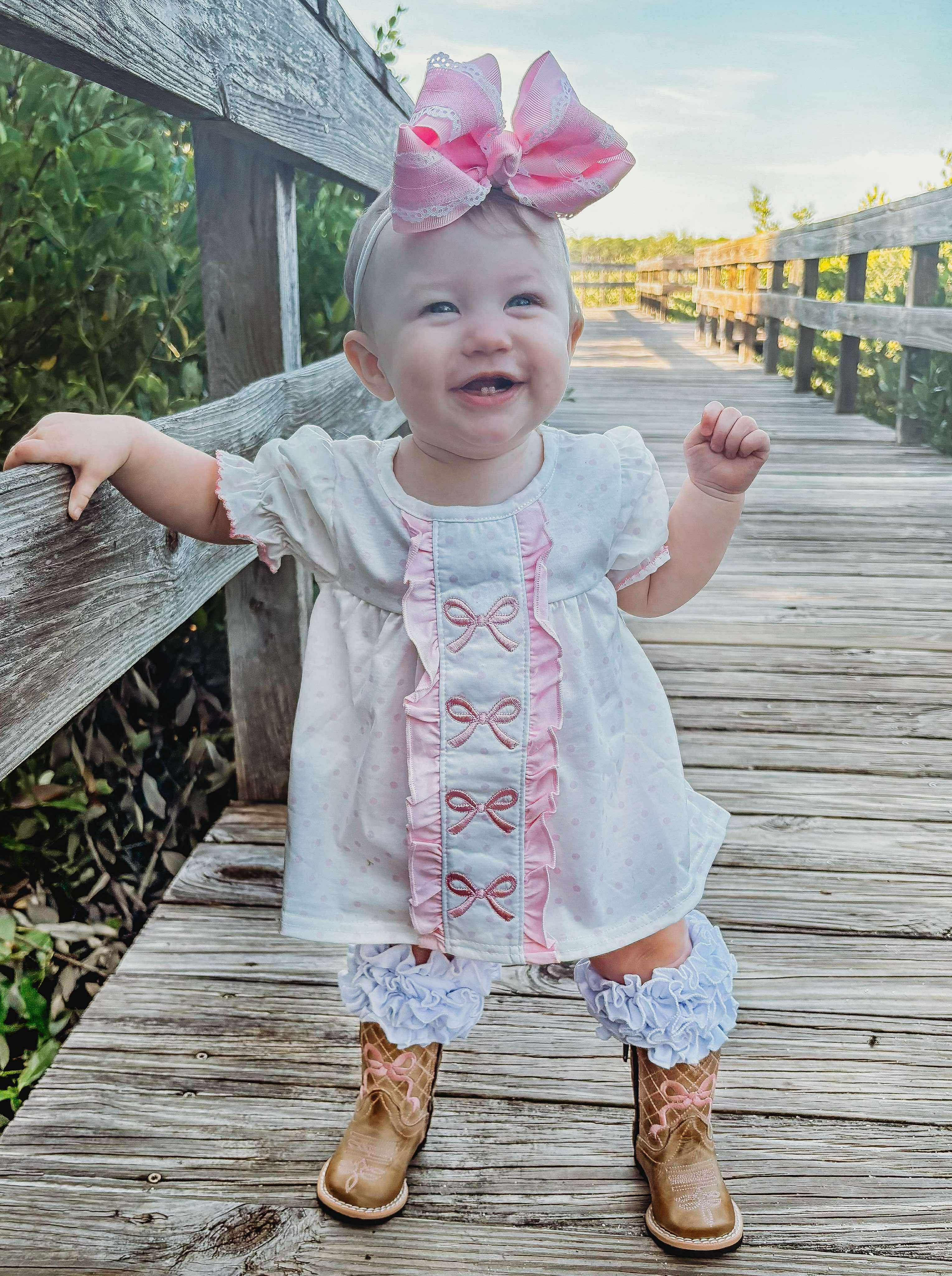 Tan Bow Tanner Mark Boots